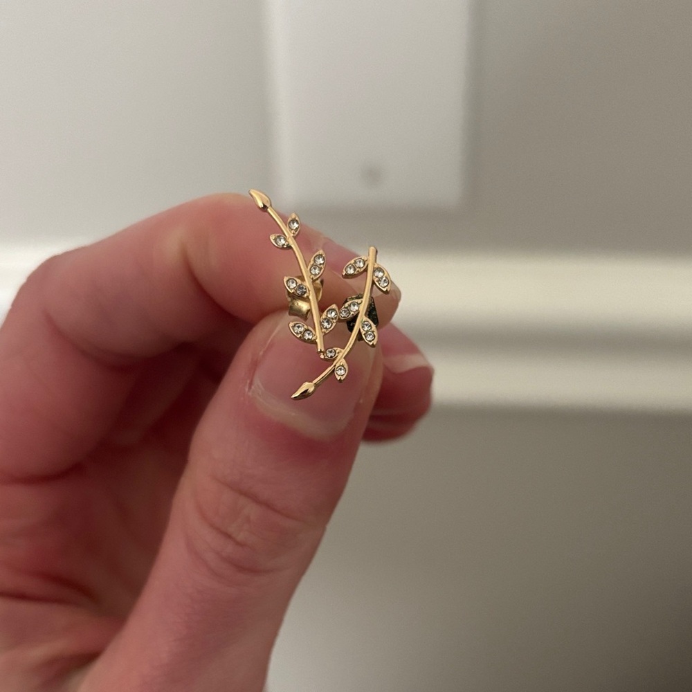 Gold Earring Crawler